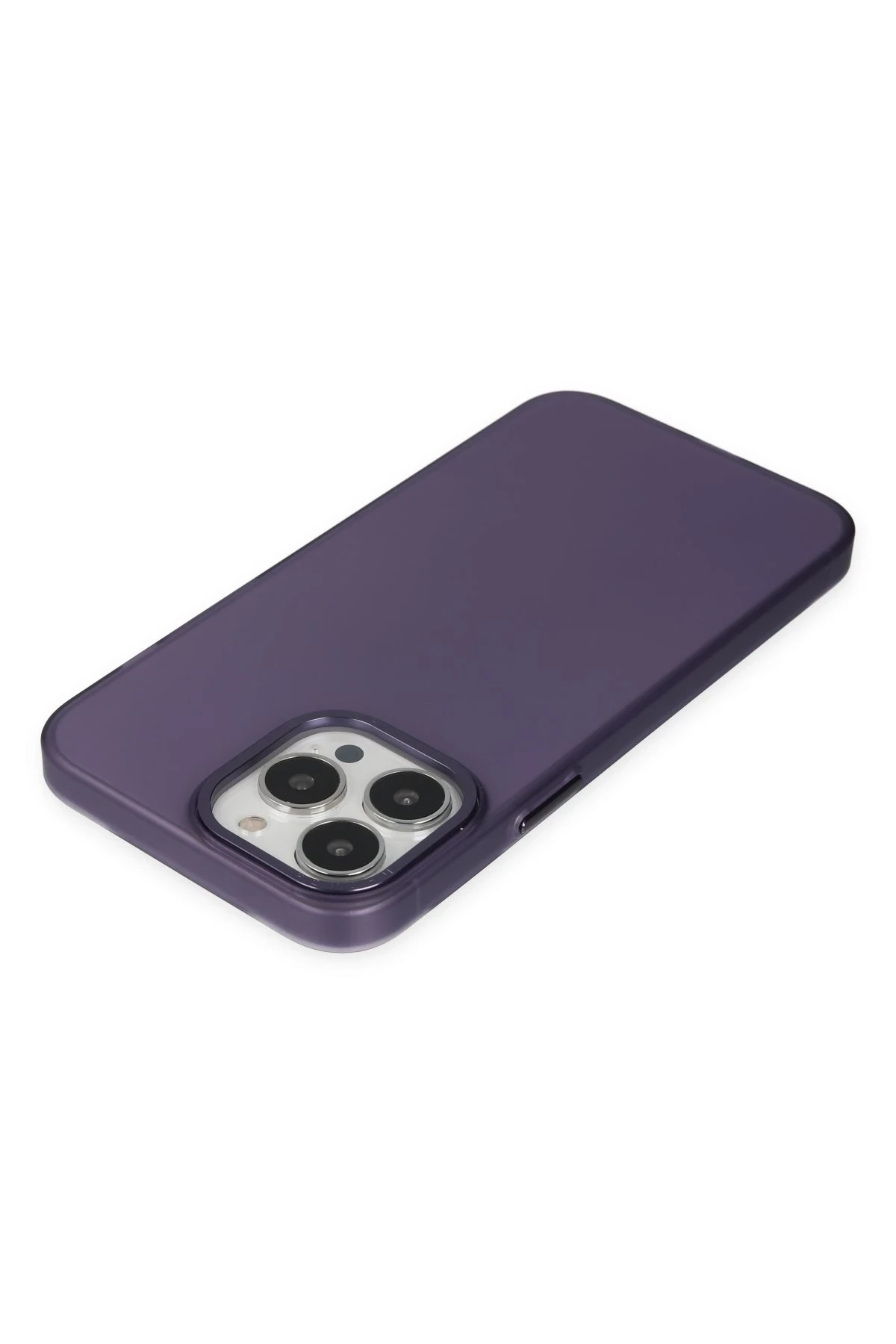 Newface iPhone 13 Pro Kılıf Modos Metal Kapak - Derin Mor - Görsel 5