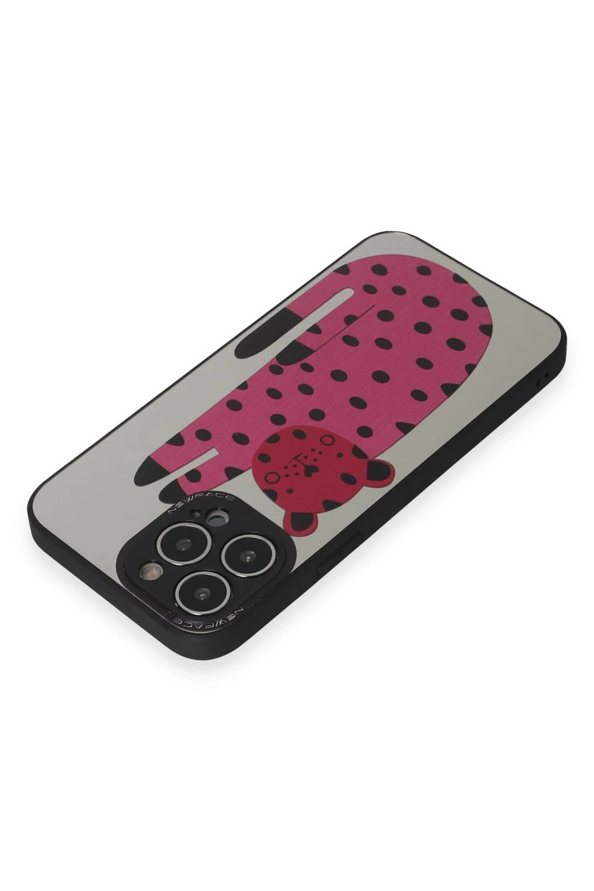 Newface iPhone 13 Pro Max Kılıf Mirror Desenli Kapak - Mirror - 12 - Görsel 3