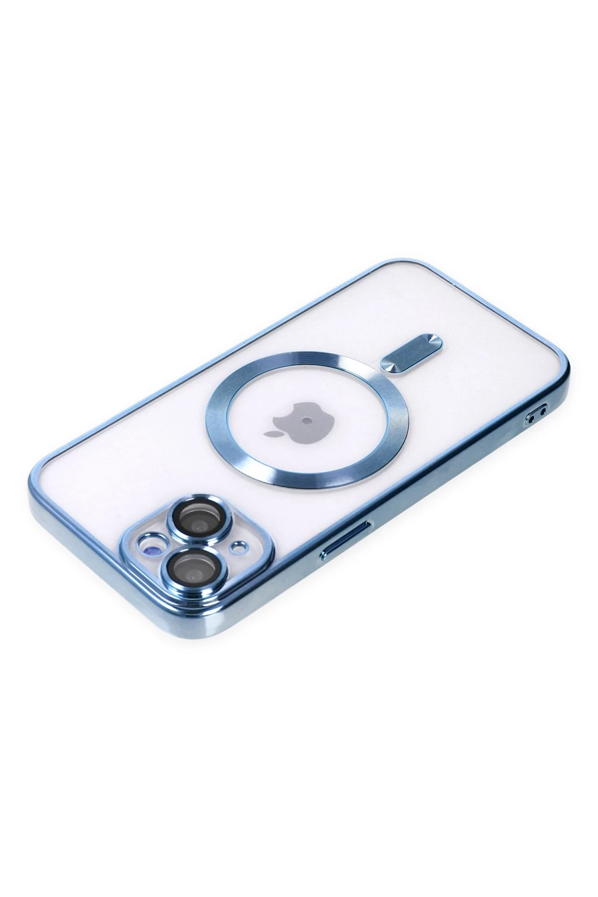 Newface iPhone 14 Plus Kılıf Kross Magneticsafe Kapak - Sierra Blue - Görsel 4