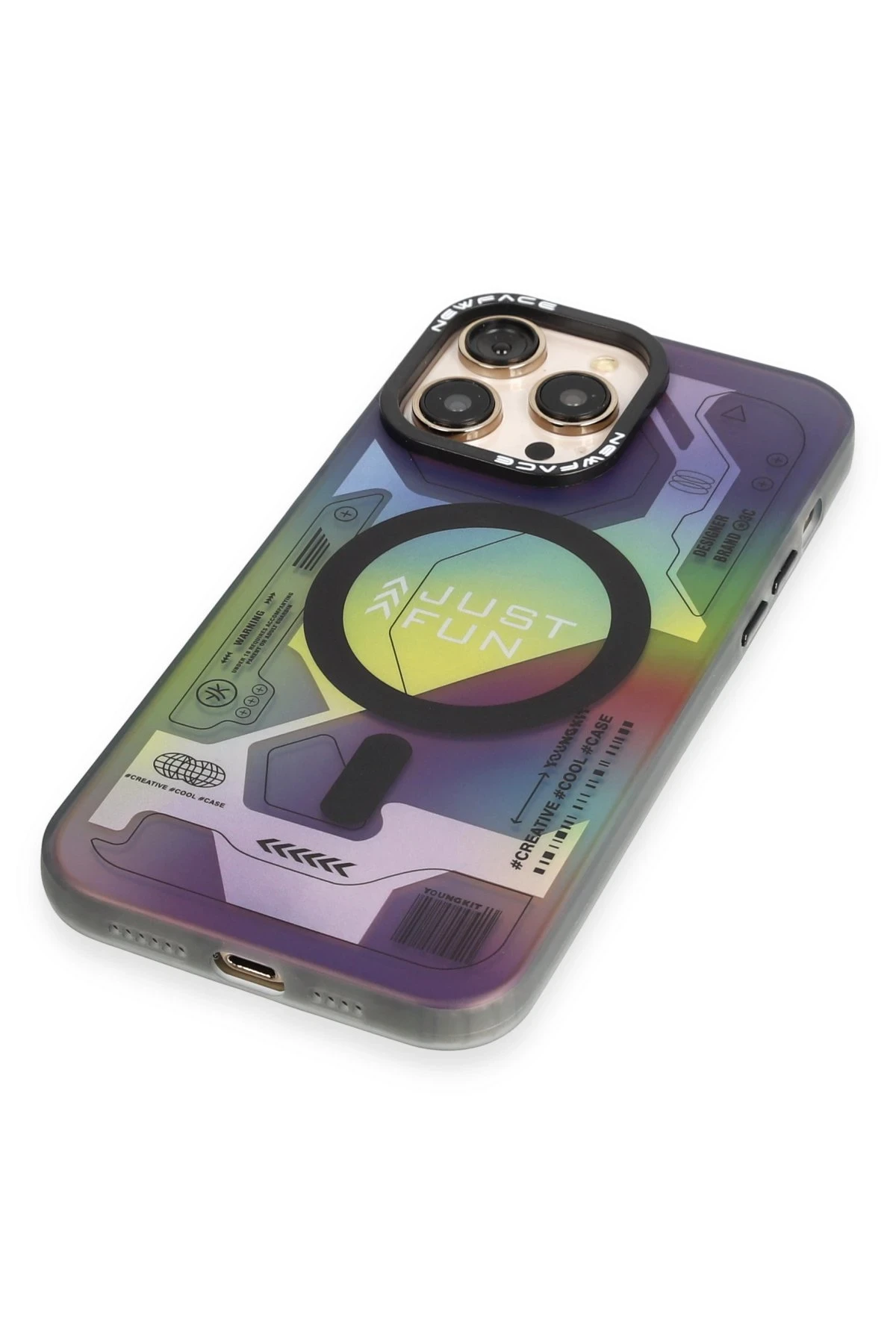 Newface iPhone 14 Pro Kılıf Venüs Magneticsafe Desenli Kapak - Venüs - 2 - Görsel 4