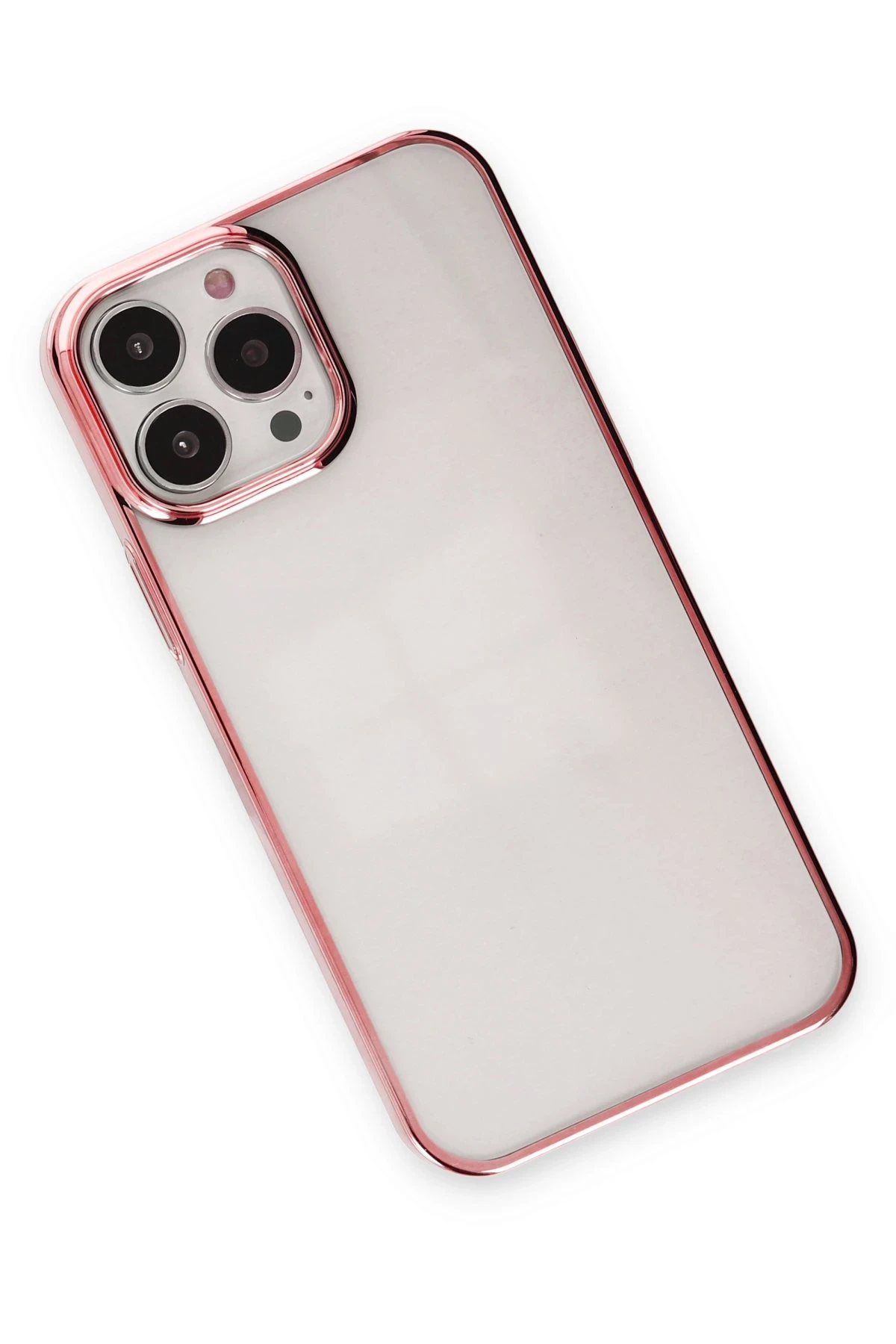 Newface iPhone 14 Pro Max Kılıf Element Silikon - Pembe - Görsel 3