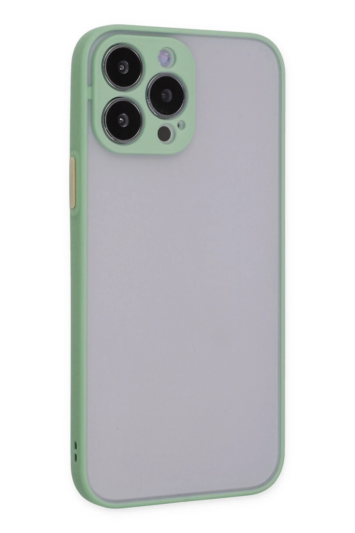 Newface iPhone 14 Pro Max Kılıf Montreal Silikon Kapak - Turkuaz - Görsel 3