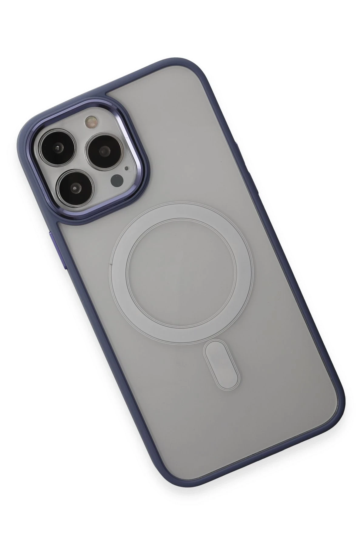 Newface iPhone 15 Pro Max Kılıf Room Magneticsafe Silikon - Sierra Blue - Görsel 3