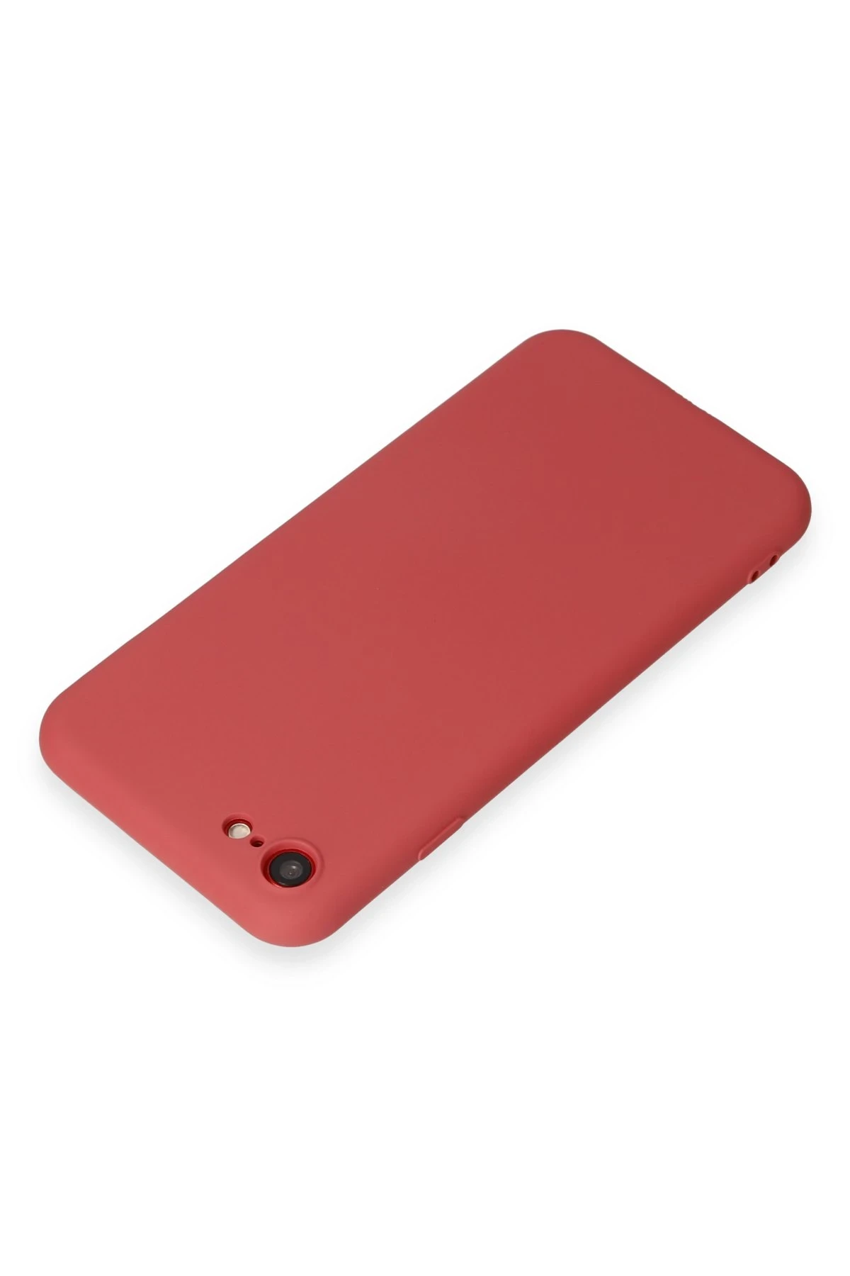 Newface iPhone 7 Kılıf First Silikon - Kiremit - Görsel 3