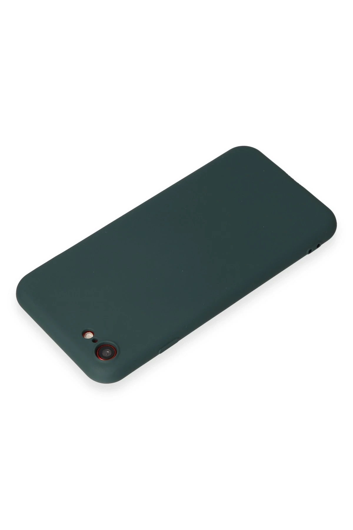 Newface iPhone 7 Kılıf First Silikon - Koyu Yeşil - Görsel 3